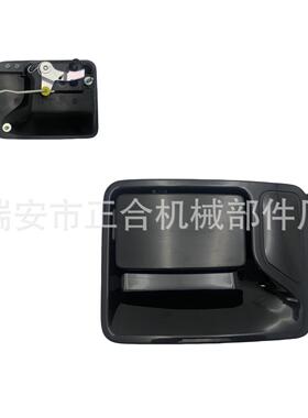 F81Z2626601AAB外把手后左亮黑适用于99-16福特F-350F-250F-450
