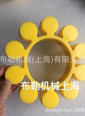 MT10梅花联轴器弹性体10角减震垫/聚氨酯缓冲胶蓝色绿色黄色布勒