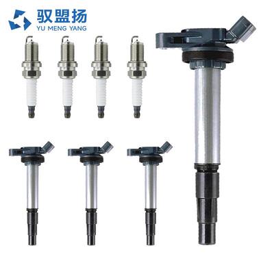 点火线圈90919-02258火花塞ILKAR7B11适用于丰田高压包UF596+4912