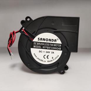 废油炉排烟973324V2A鼓风机涡轮风机烧烤炉灶高转速风机