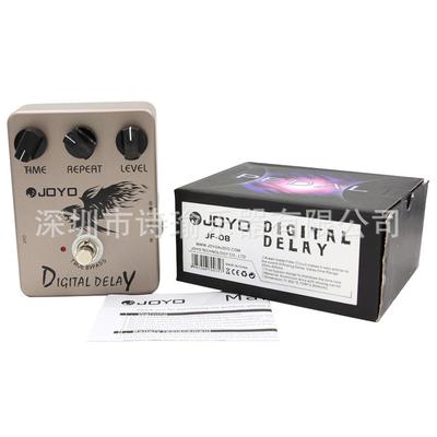 卓乐JOYO电吉他单块效果器JF-08DELAY数字延迟延时效果器