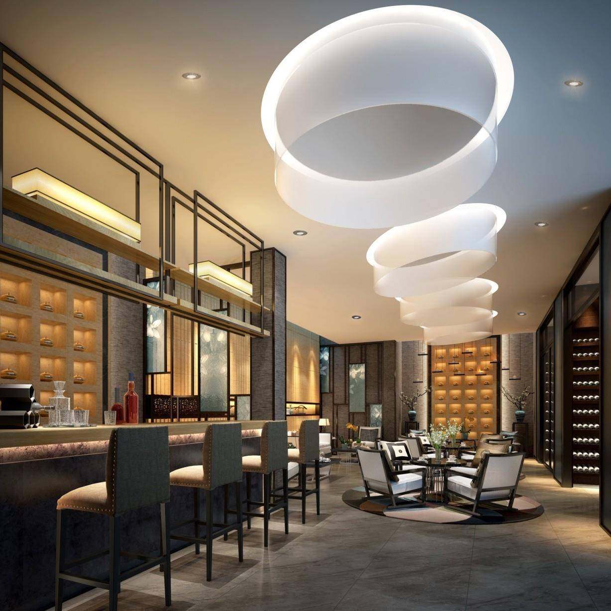 店面SI设计，门面装修，效果图，施工图超市装修商场中岛柜制作