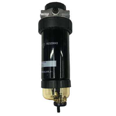 美系小型农用机械柴油燃油滤清器总成油水分离器RE529643