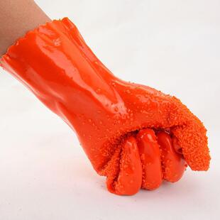 807颗粒止滑浸塑手套隧道化工电镀耐油防水劳保通用直销直发