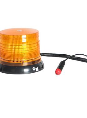 汽车吸顶灯爆闪灯开道LED车顶灯雷电警示灯工程灯圆形校车灯黄色