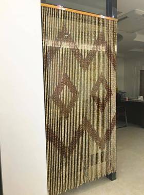 门节帘隔断帘竹风水门帘竹木帘风水AFX帘挂帘玄关门隔断帘厂门家