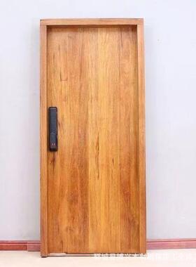 老榆木入户门复风化门板民宿古AHN庭院做户旧木门用卧室门酒店进