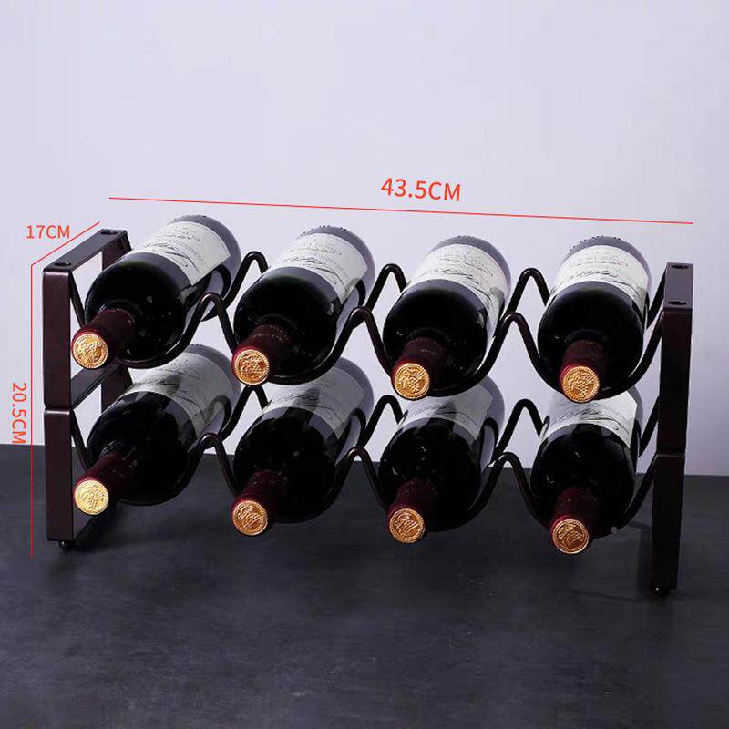 格红酒架柜内简迷你小酒架置架收纳物酒吧吧台酒柜装JHR酒架子现