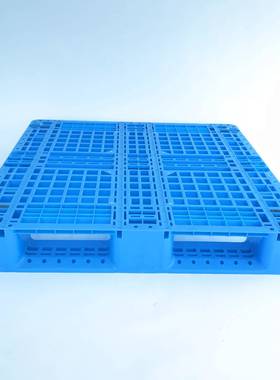 1*000000网格川字塑料托盘1米*11米黑色网格塑胶托盘仓叉车垫KEN