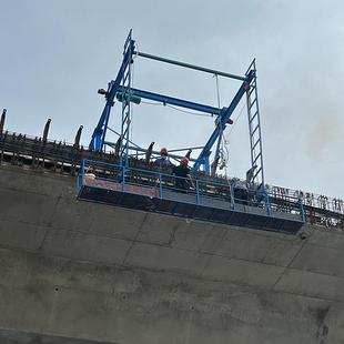 盖梁二次张拉台车桥检车平替高台梁空作业平挂桥高ZKV速路笼高架