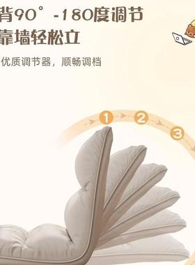 叠懒人沙发榻榻25971米单人折床上靠背座子宿舍椅日沙式坐垫飘窗