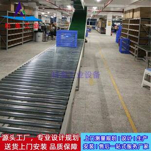 标设生产电商GYM仓非储进出库自动分拣输送线仓储自动入输计送线