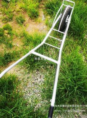 独轮手推车新运款轻农用手推车鸡推公JPK车加厚农用小型车手刹搬