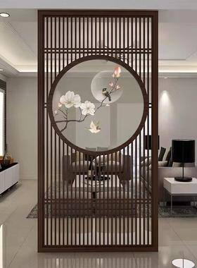 办公室门隔断座玄关NPL卧室中式酒代店新屏公室屏风现代办关办公