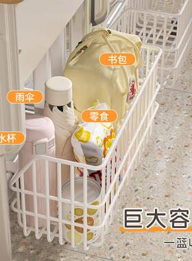 学书生课收纳置物架学桌校书桌收纳桌下XTC挂篮教书室放包挂钩架