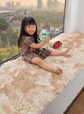 主卧飘窗垫窗台窗可垫季通用裁剪飘毛四毯卧AHA室阳台榻榻米垫子