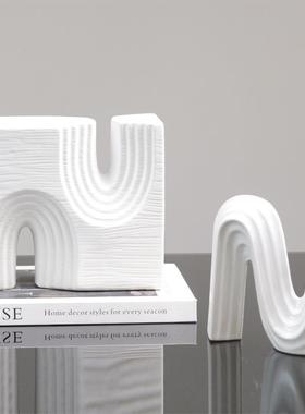 拱门摆件北欧约艺术创家居客厅装饰家居板房书房意几NTZ样何摆设