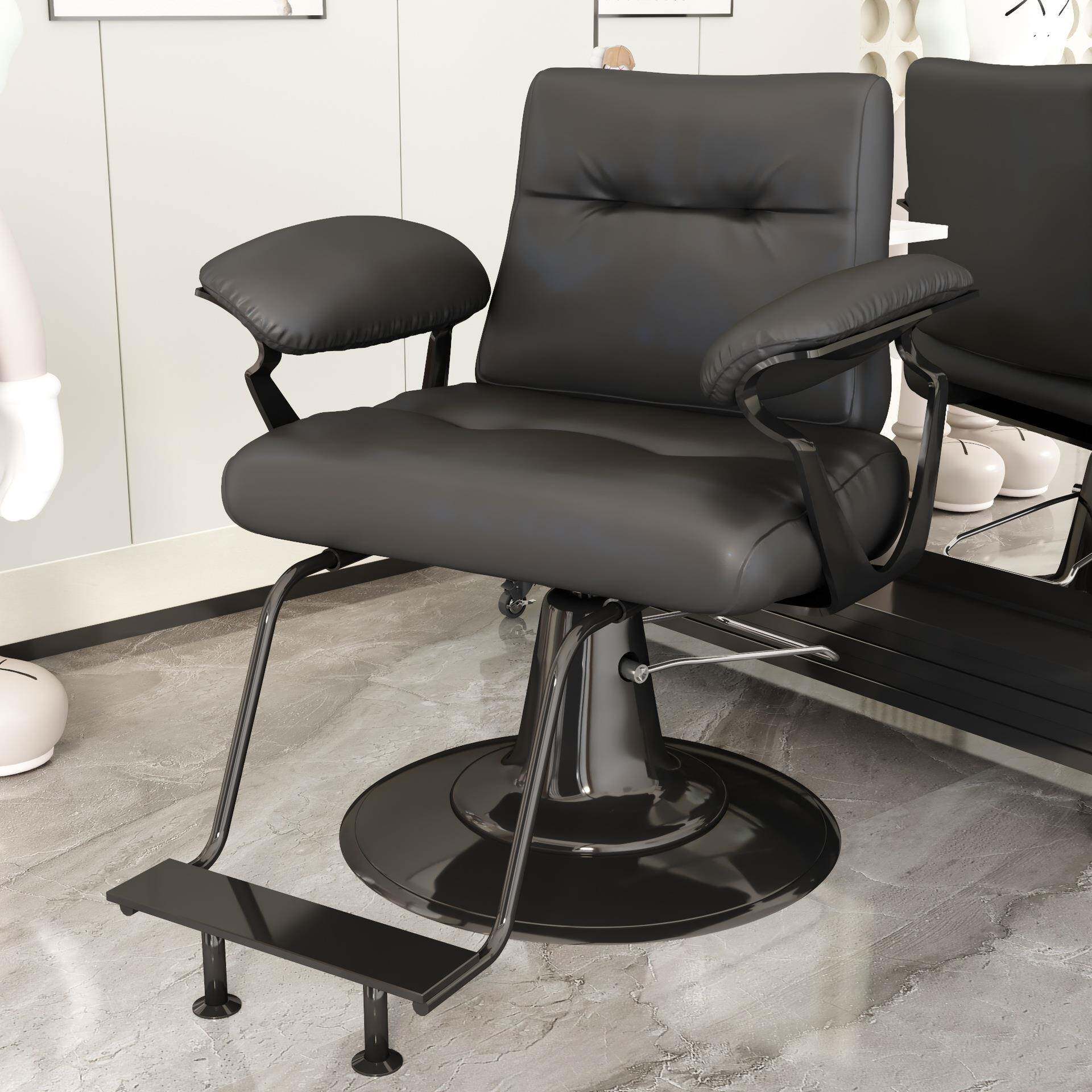 网a8988897高端美发椅发廊专用理发子店剪发椅升降红旋座转椅烫染