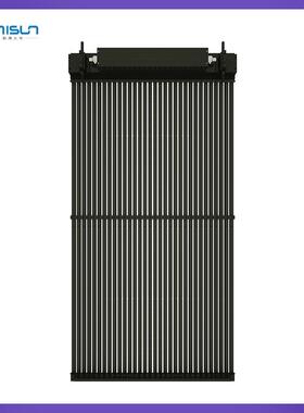 户外透明P15.625格栅屏 LED户外高亮超轻量灯条显示屏黑色外框