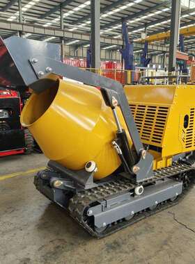 HT750型履带式搅拌罐厂家 小型站立式履带搅拌车建筑工程用搅拌罐