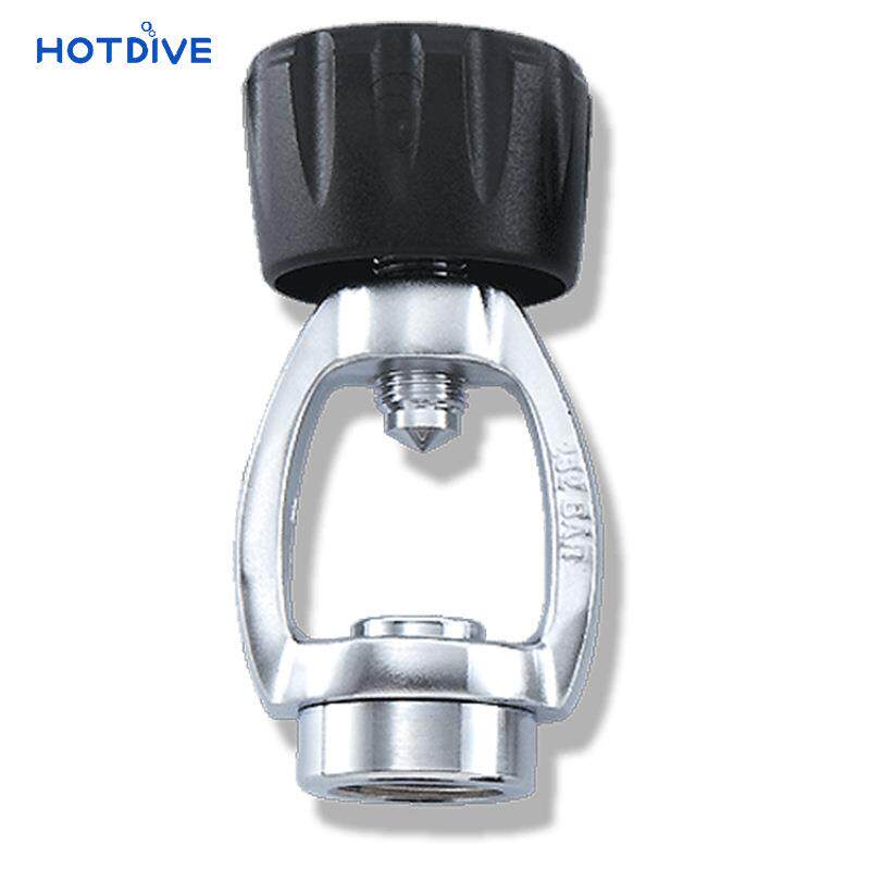 HOTDIVE潜水呼吸调节器一级头DIN转yoke接头潜水装备