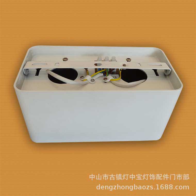 FG-新款MR16压铸天花灯 双头明装MR16筒灯支架外壳 GU5.3灯杯架