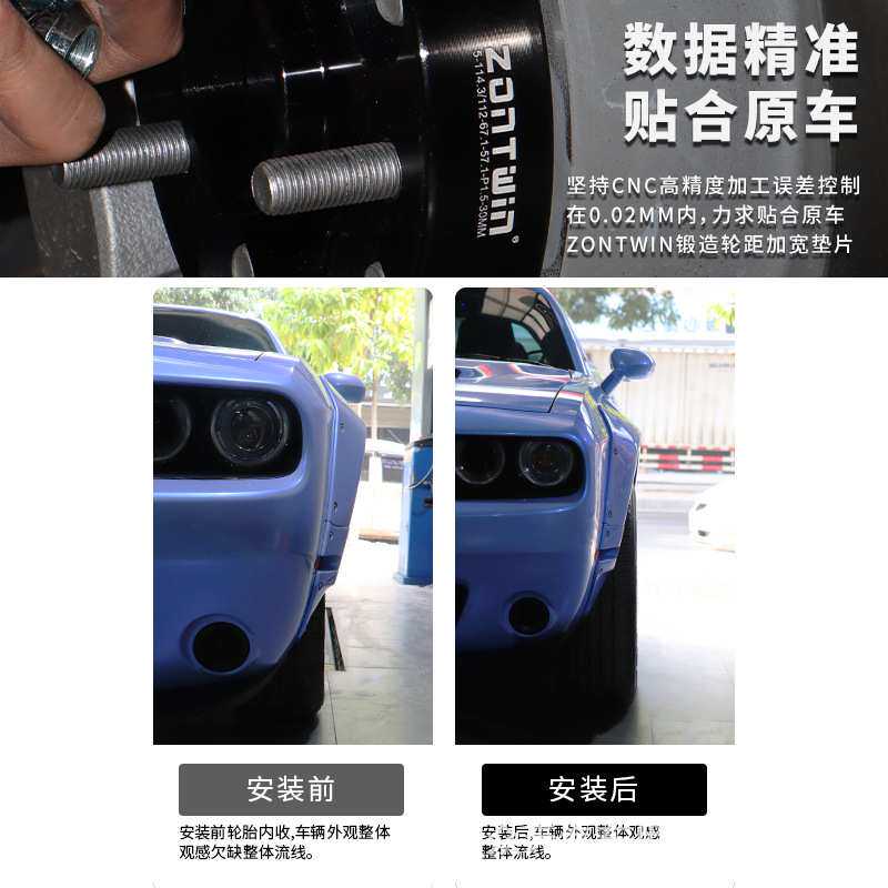 适用路虎老卫士90 110 130 Defender轮毂加宽法兰盘5-165.1 113.1