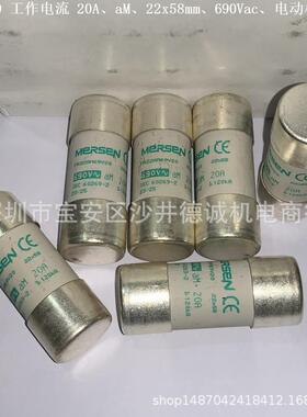 DF3FA16 熔断器 工作电流 16A、aM、690V、22x58mm、电动机保护