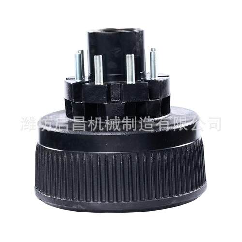生产销售北美洲房车刹车毂电磁刹车轮毂 拖车配件 露营拖车制动鼓