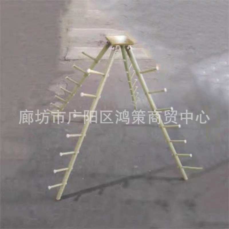 长柄杆四角工具架绝缘杆四腿放置架绝缘工具放置工具绝缘操作杆图片