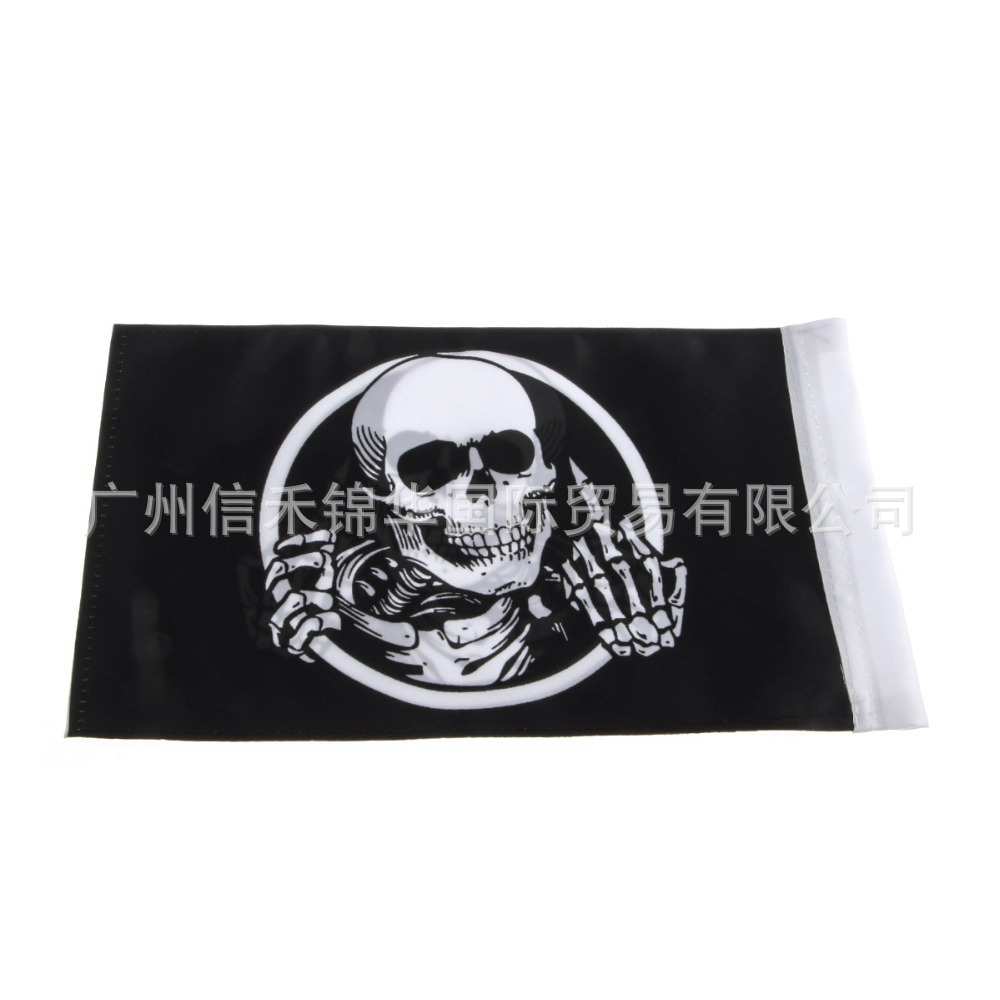 哈雷XL883 1200 X48 大滑翔 路王 肥仔 后货架国旗 装饰加装旗杆