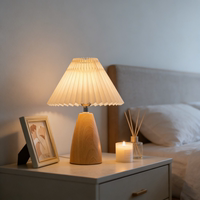 Retro table lamp, bedside lamp, bedroom high-end ambient light, led bestsellers, 2026 night light, light luxury charging living room thumbnail 2