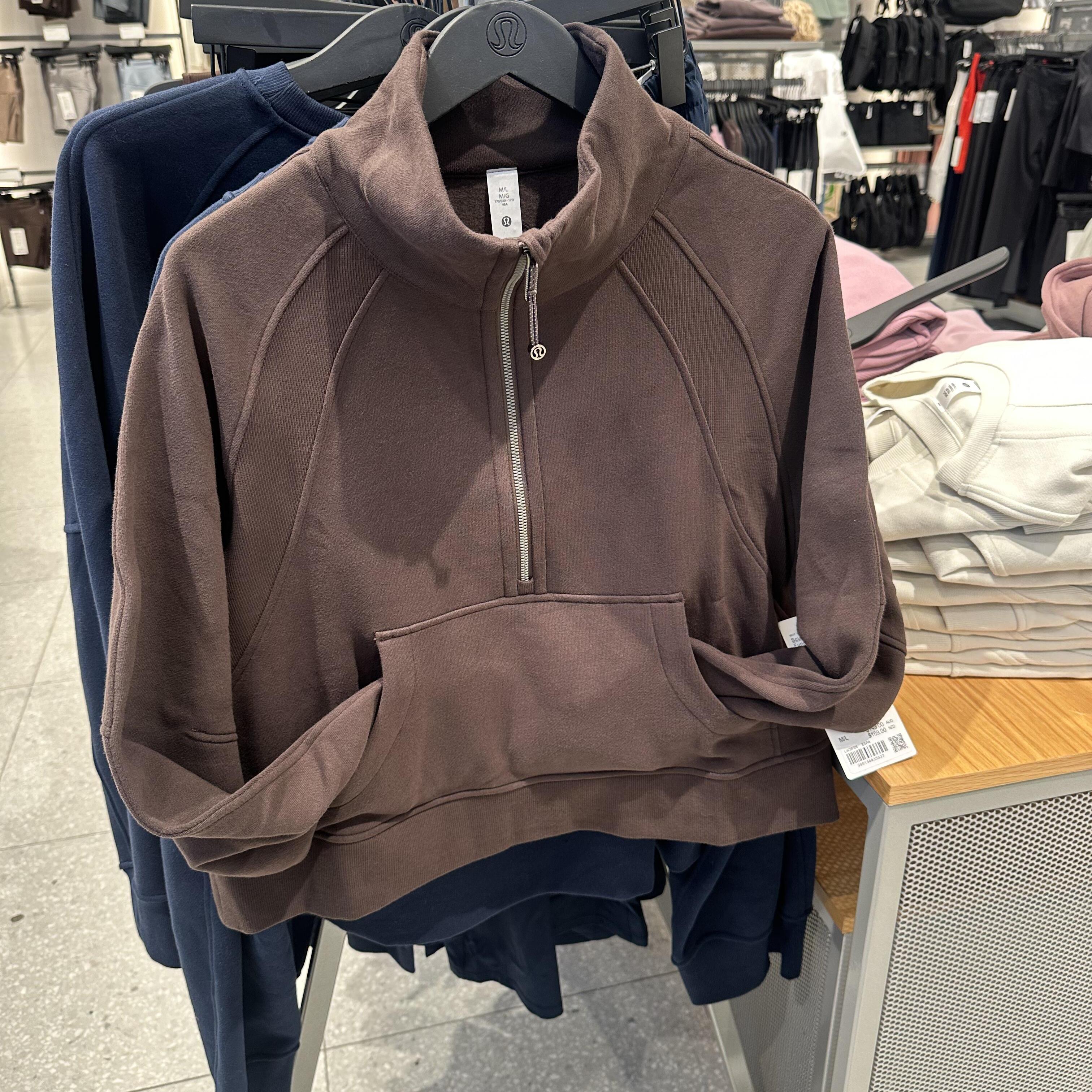 lululemonScuba立领半拉链卫衣