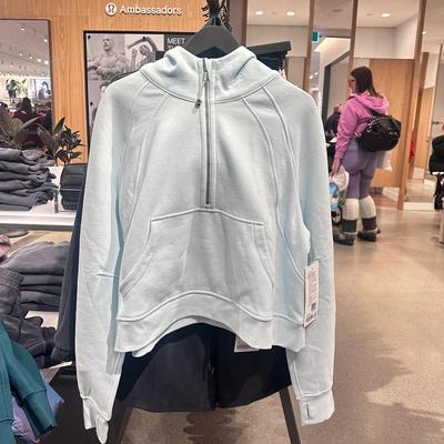 lululemon露露乐蒙纯色连帽卫衣