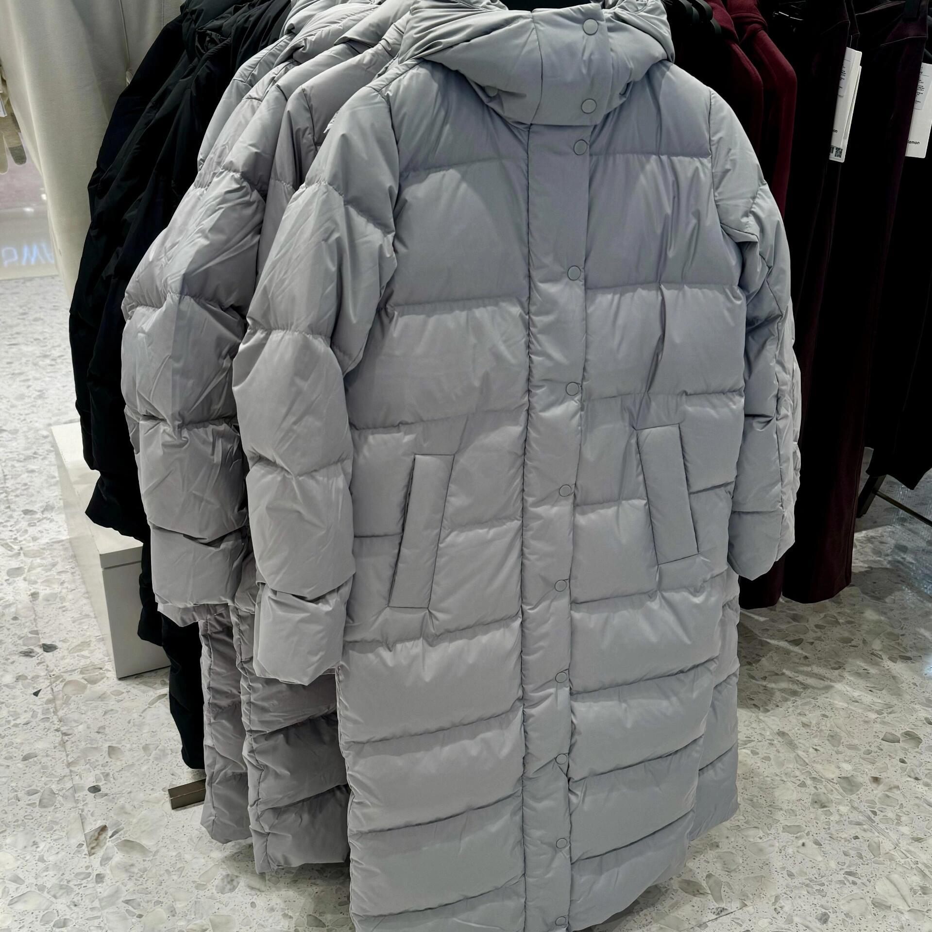 lululemon九格泡芙连帽羽绒服