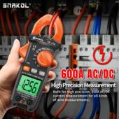 斯万耐科交直流0形0A6钳用表数字电流表多功能电工电容高328精度