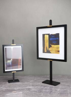 面北欧金属画架板房楼部卧室书房客厅餐厅电视柜样桌TIM售家居摆