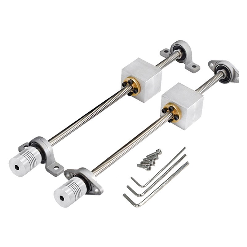 3d打印机配件T8丝杆螺母座 步进电机螺母套装直径8mm直线滑台组合