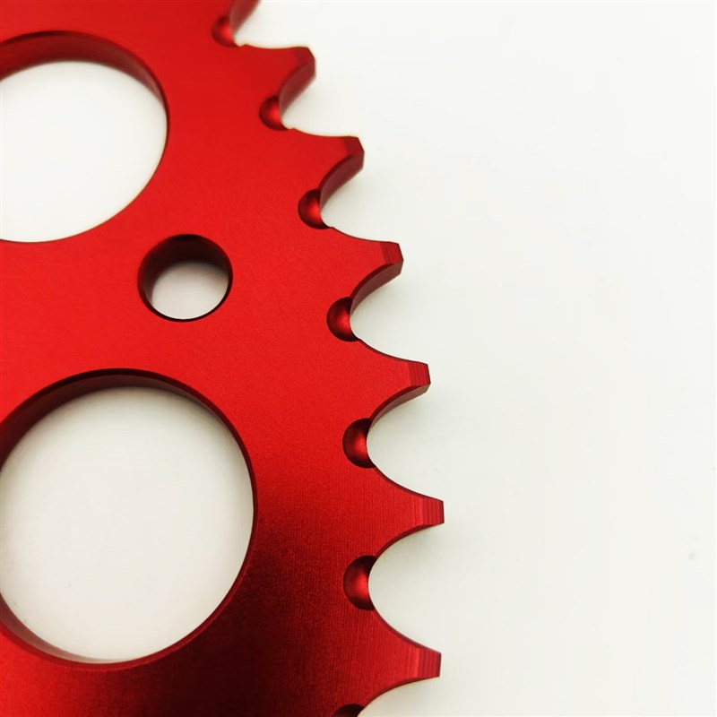 越野摩托车钢牙盘铝合金牙盘CNC钢包铝链轮7075材质恒舰克维斯KTM