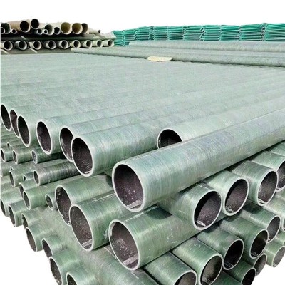 直埋穿线保护管夹砂管 排污排水压力缠绕管 玻璃钢电缆道通风管道