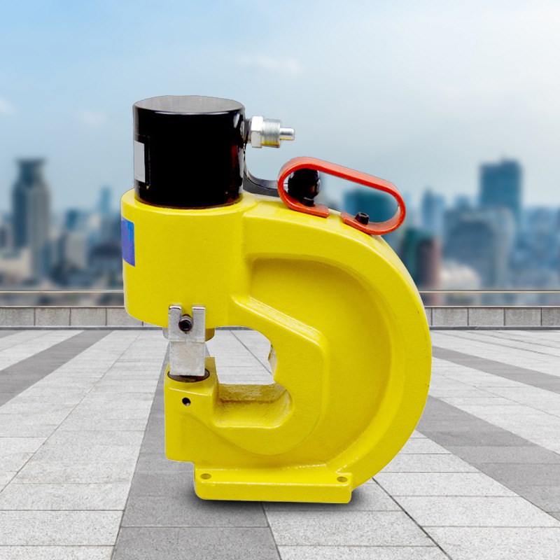 小型便携式液压冲孔机角铁铁板开孔器CH-60/70型手动手提式打孔器