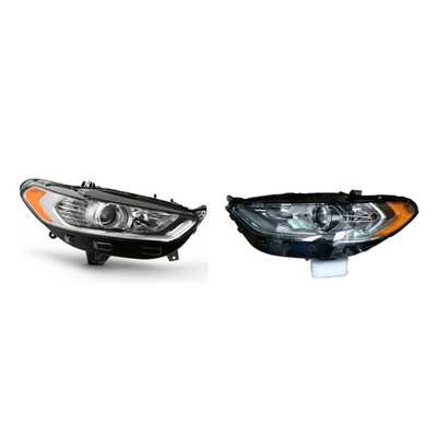 适用13款福特蒙迪欧Fusion（不带灯泡）白底大灯 DS7Z13008B