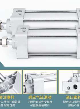 标准气缸MBB/MDBB32/40/50/63/80/100/125-25/50/75/100/150/200Z