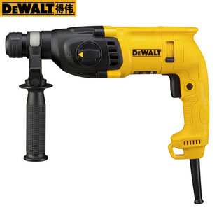 得伟(DEWALT)四坑电锤 电钻调速两用工业钻孔拆墙开槽轻型冲击钻