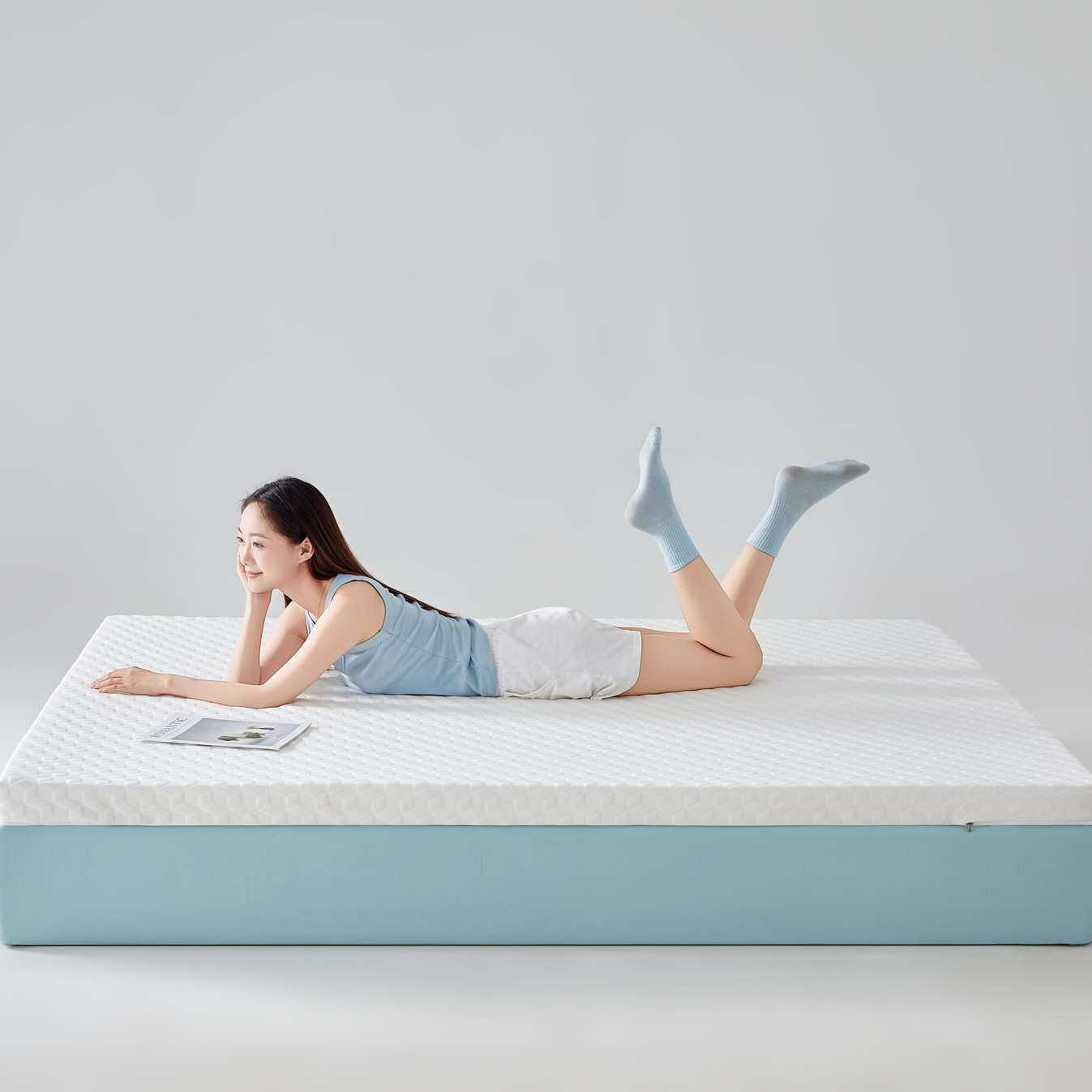 跨境亲肤透气针织棉零压记忆棉学生床垫深睡眠成人床垫家用床褥垫