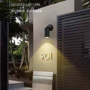 户外射灯防水商铺吸顶门头灯室外投光灯店面广告招牌匾门牌墙壁灯