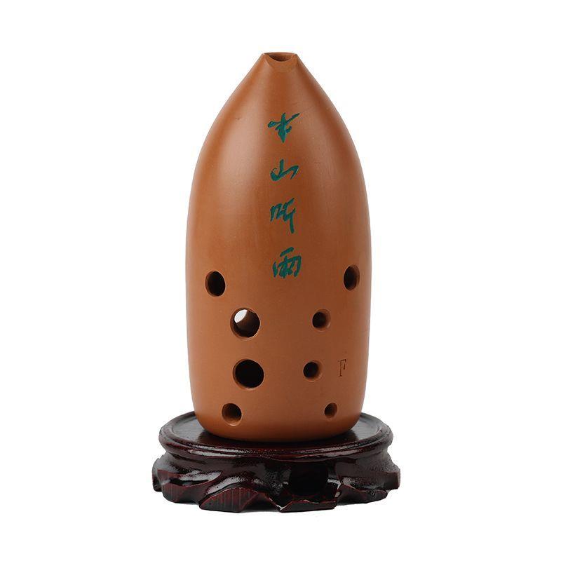 踏古陶埙十孔埙专业红双