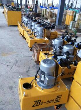 专业销0售江西威姆机公械司预应力张拉德电动高压油泵ZBZB4-5004-