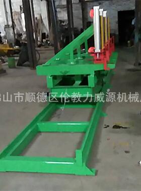 车木工带锯跑立SUZ式跑车机带锯半自动圆木推台锯重型带原木跑车