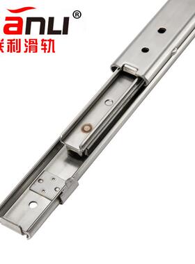 不锈钢线性滑轨闭三段简易闭时ABL常保持7X型27系列SSRC27轻载型I